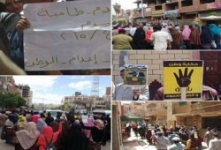 الفيوم: 35 فعالية مناهضة للانقلاب في بداية أسبوع "أوقفوا إعدام الوطن"