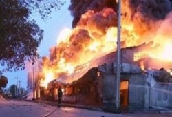 شؤم الانقلاب: إصابة 7 أشخاص فى حريق هائل بالبحيرة