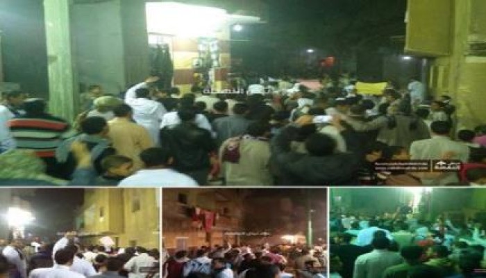 الجيزة: ثوار القطا يواصلون حراكهم الثوري بمسيرة حاشدة