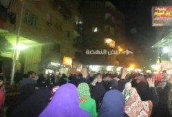 رغم اعتداءات أمن الانقلاب: مسيرة ليلية بالوراق ضد حكم العسكر