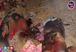 "سيناء العز" تنشر صور مروعة لمجزرة جيش الانقلاب بحق أهالي الشيخ زويد