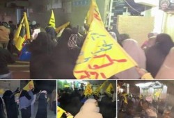 القليوبية: مسيرة ليلية بأجهور الكبرى في مستهل إسبوع ‫‏"أوقفوا إعدام الوطن‬"