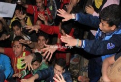 ثوار دهشور يتظاهرون رفضاً لأحكام الإعدام