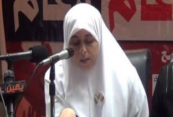 عائشة الشاطر : أحكام الإعدام سلاح العسكر لمحاربة الثوار .. و أطالب الثوار بالصمود والنضال