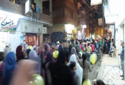 الشرقية: مسيرة ليلية بمنيا القمح تندد بأحكام الإعدام الجائرة