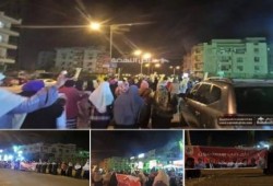 ثوار أكتوبر ينتفضون ضد ‫‏أحكام الإعدام‬ بمسيرتين ليليتين