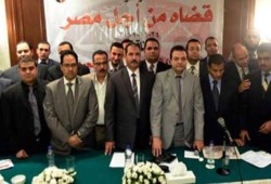 قضاة "بيان رابعة" يطالبون بتنحي مجلس التأديب لوجود مانع قانوني