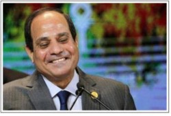 نشطاء يسخرون: السيسي يقيل قائد القوات البحرية بعد اعتقاله قائد الأسطول الأمريكي