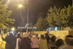 ثوار ‫‏أكتوبر‬ يتظاهرون رفضاً لأحكام الإعدام