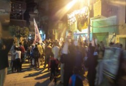 مسيرة ليلية لثوار منيا القمح رفضاً لأحكام الإعدام