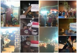 شباب القناطر ينظمون مسيرة حاشدة بأبو الغيط رفضا لإعدام الثوار