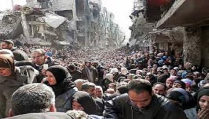 ناشط حقوقي فلسطيني: حرب إبادة في مخيم اليرموك جنوبي دمشق