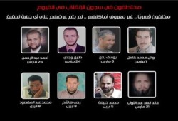 بالصور .. 8 من رافضي الانقلاب بالفيوم مختطفون بسجون الانقلاب دون عرض على النيابة