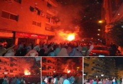 البحيرة: تظاهرة لثوار دمنهور تنديدًا بجرائم الانقلاب