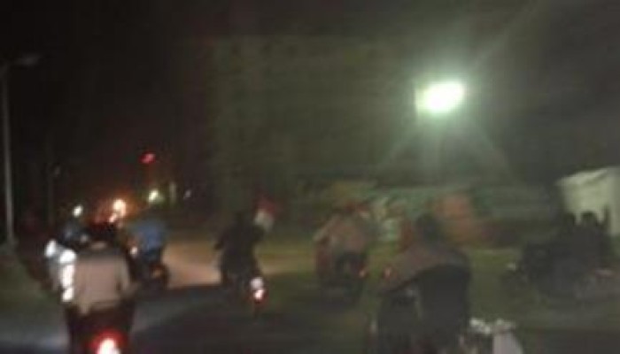 مسيرة بالدراجات البخارية تطوف شوارع دمياط