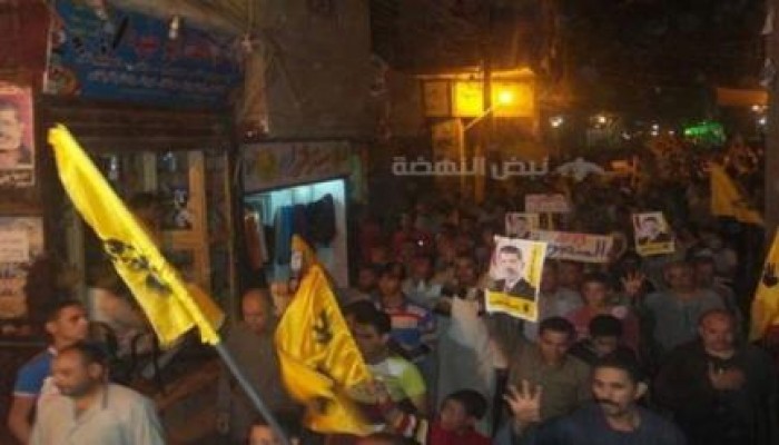 الجيزة: مسيرة ليلية بالمنصورية رفضا للانقلاب العسكرى