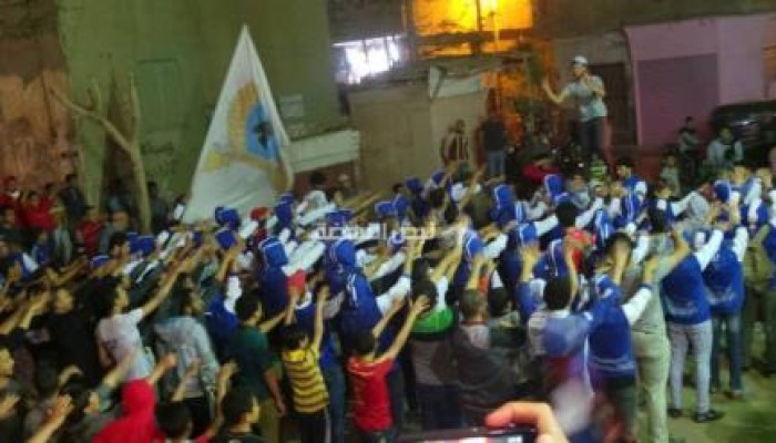 الجيزة: أولتراس نهضاوى يشعل البدرشين فى مسيرة حاشدة