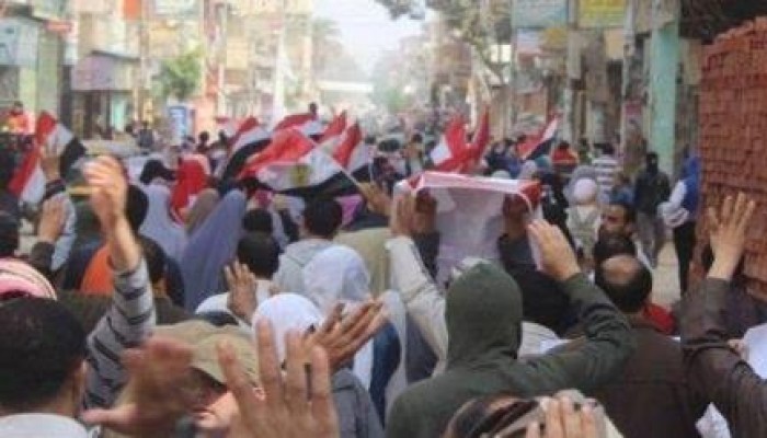 ثوار أبو حماد ينددون بأحكام الإعدامات وينتفضون في جمعة "الصمود طريق النصر"