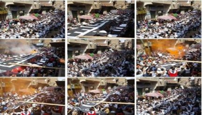 فيديو.. الجيزة تنتفض بـ 10 مظاهرات في جمعة "الصمود طريق النصر"