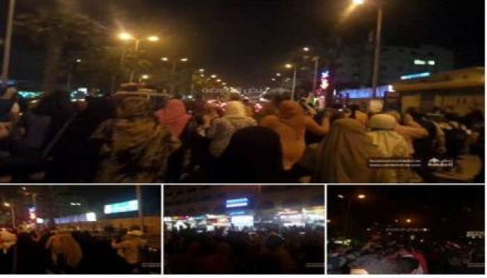 الجيزة: مسيرة ليلية لثوار الهرم رفضاً لحكم العسكر