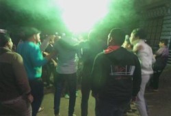 الشرقية: وقفة ليلية بقرية كفورنجم بجمعة "الصمود طريق النصر "