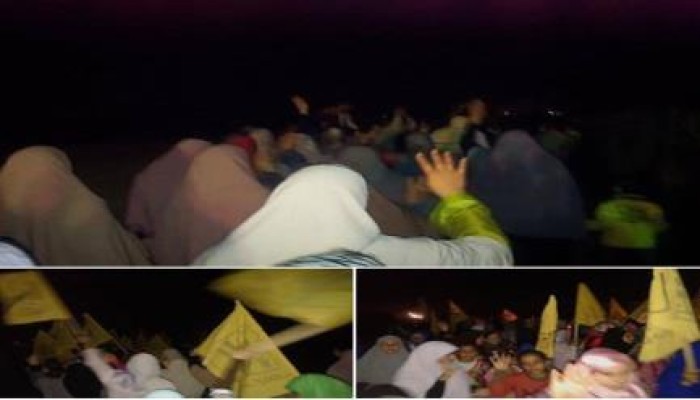 البحيرة: مسيرة ليلية لثوار "مركز دمنهور" تنديدًا بجرائم العسكر