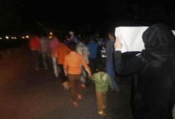 الدقهلية:  مسيرة لرافضى الانقلاب بقرية ‫بدين‬ فى جمعة "الصمود طريق النصر"
