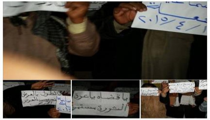 الإسماعيلية: وقفة ليلية بـ "أبو صوير" فى بداية أسبوع "الصمود طريق النصر"