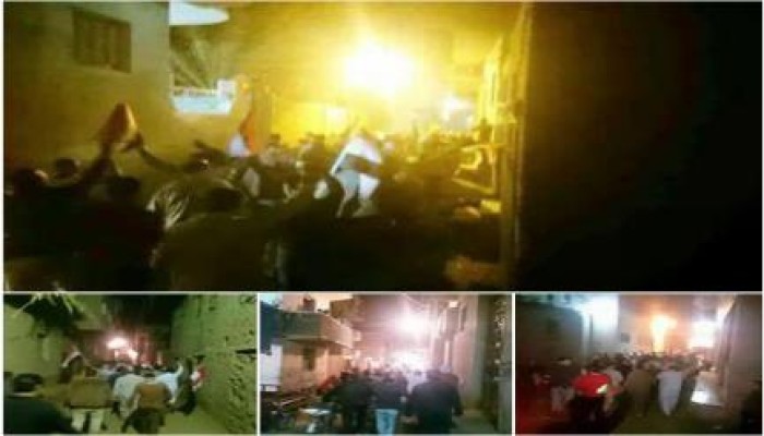 القليوبية: مسيرة ليلية مناهضة للانقلاب بـ "كفر طحا"