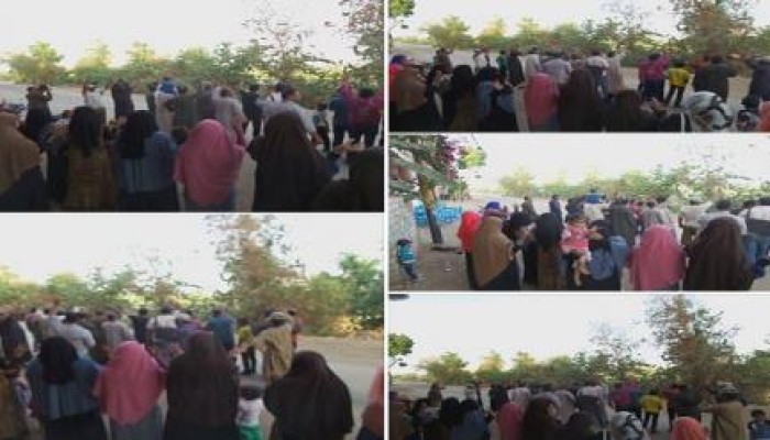 وقفة أمام منزل عضو مجلس شعب الأقصر تنديدا باستمرار اعتقاله