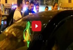 بالفيديو .. بلطجة "ضابط داخلية الانقلاب " يصدم سائق تاكسي ويهدده بالسجن لو طالبه بحقه !