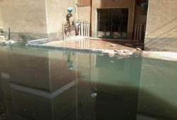 منطقة الصداقة بأسوان غارقة في مياه الصرف الصحي ومحرومة من مياه الشرب