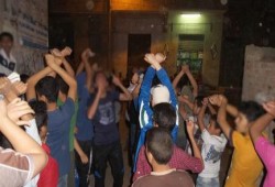 الشرقية: وقفة لثوار قرية هربيط تندد باعتقال الدكتور محمود الأشقر