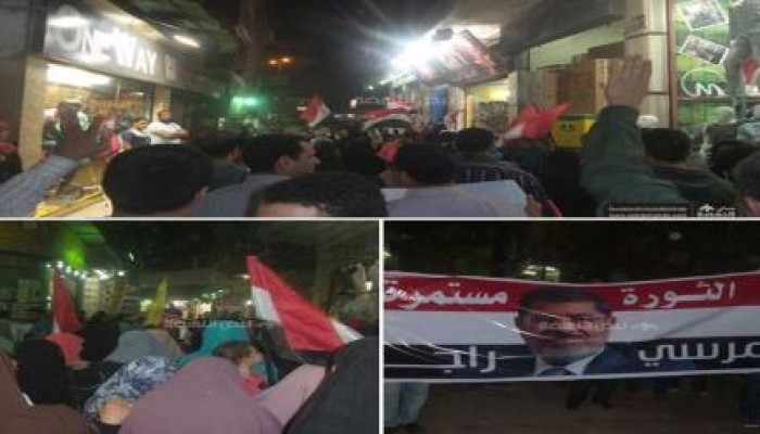 مسيرة ليلية مناهضة للنظام العسكري بالوراق