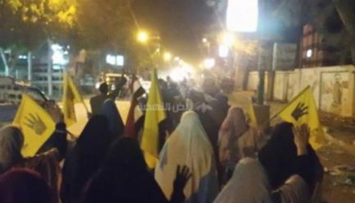 ثوار قرية "وردان" بالجيزة يواصلون الحراك الثوري بمسيرة ليلية