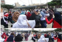 الإسكندرية: مسيرة نسائية بالرمل رفضا للأحكام الجائرة ضد للرئيس