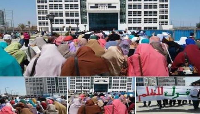 فيديو.. طلاب دمنهور: مرسي يا بطل سجنك بيحرر وطن