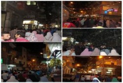 مسيرة بأكبر ميادين مدينة أسيوط لمناهضة الانقلاب