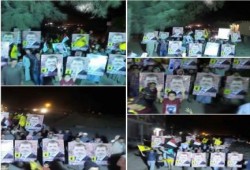 كفرالشيخ: مسيرة ليلية ببلطيم احتجاجا علي محاكمة الدكتور مرسي