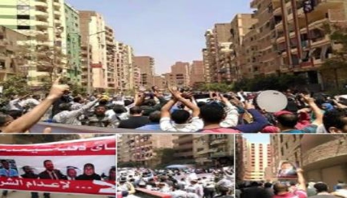 فيديو.. الجيزة تنتفض بـ 10 تظاهرات حاشدة تحية لصمود الرئيس