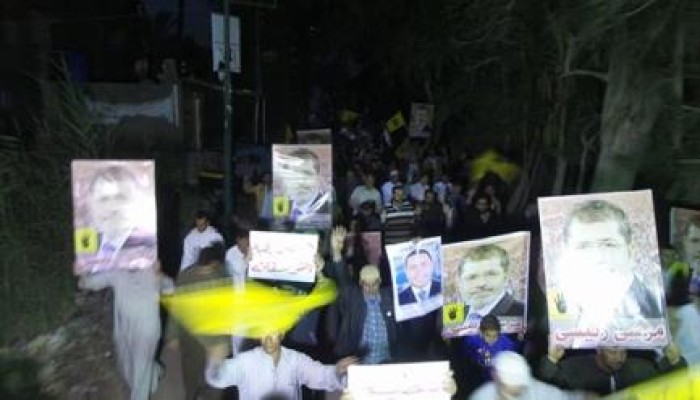 كفر الشيخ:  بلطيم تختم فعاليات اليوم بمسيرة ليلية وسط حشود ثورية كبيرة