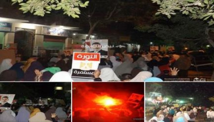 الجيزة: في اسبوع ثوري جديد منشية رضوان تحييى صمود الرئيس