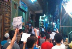 الجيزة: مسيرة ليلية مناهضة لحكم العسكر‬ بالكوم الأحمر