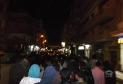 انتفاضة ليلية لثوار "دمنهور" دعمًا لشرعية وصمود الرئيس "مرسي"