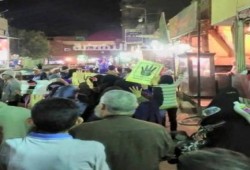 لليوم الثاني.. الحوامدية بالجيزة تحيي "صمود الرئيس" بمسيرة ليلية