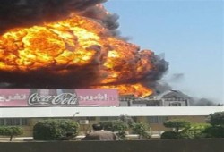 10 ملايين جنيه و40 مصابًا خسائر حريق مصنع "الخل" بالغربية