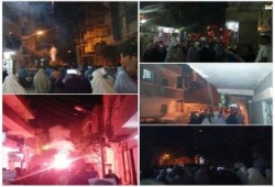 ثوار أسيوط يحيون صمود الرئيس مرسي بمسيرة ليلية