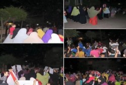 الغربية: مسيرة ليلية مناهضة للانقلاب العسكري بقطور