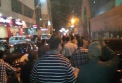مسيرة ليلية بالزقازيق تنديدا بأحكام قضاء العسكر