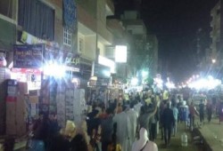 مسيرة ليلية بأبو النمرس رافضة للانقلاب العسكرى